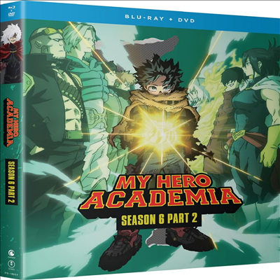 My Hero Academia: Season 6 Part 2 (  ī̾) (ѱ۹ڸ)(Blu-ray+DVD)