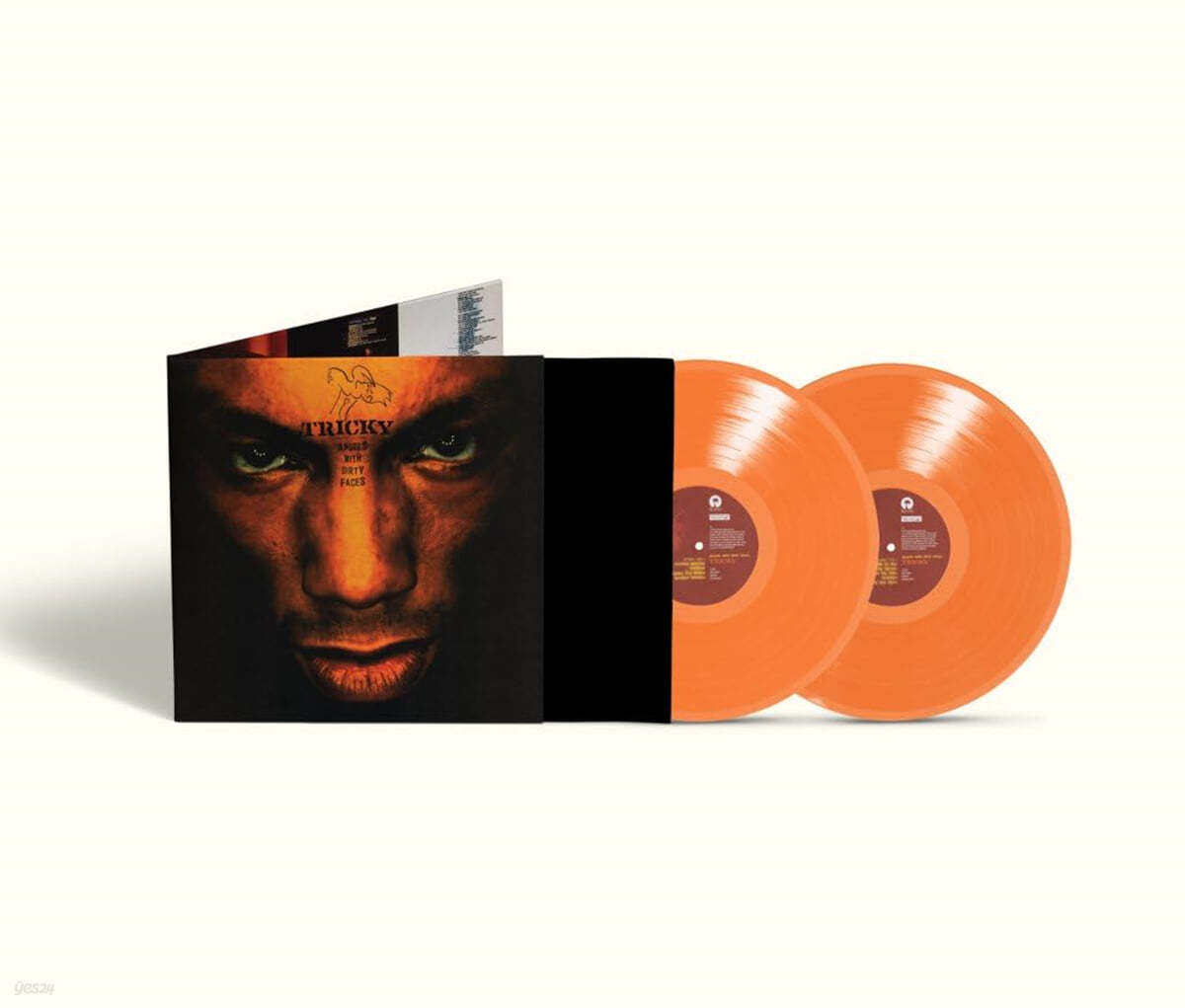 Tricky (트리키) - Angels With Dirty Faces [투명 오렌지 컬러 2LP]