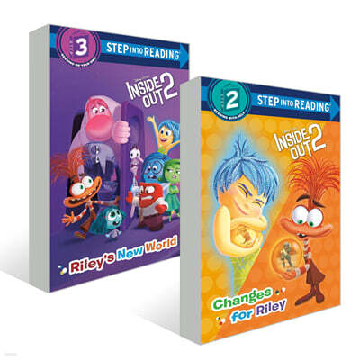 Step into Reading 2 : Changes for Riley+ Step into Reading 3 : Riley's New World (Disney/Pixar Inside Out 2) 리더스 세트