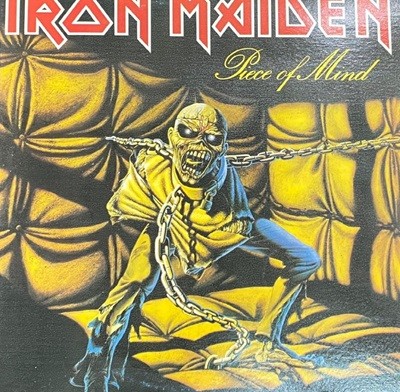 [LP] 아이언 메이든 - Iron Maiden - Piece Of Mind LP [EMI계몽사-라이센스반]