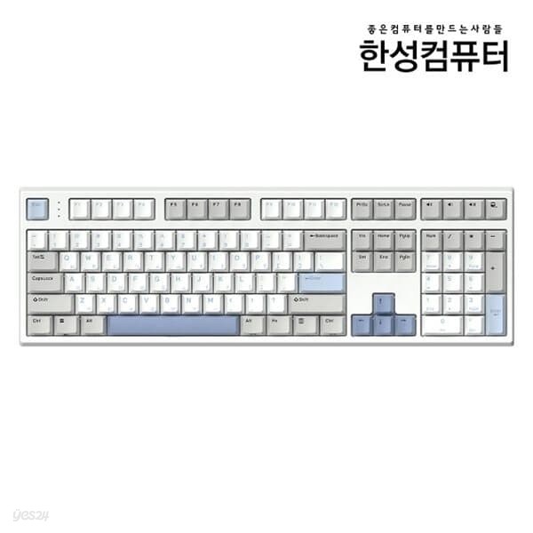 한성컴퓨터 GK787SE OfficeMaster 뽀송 (밀크 소다, 38g)