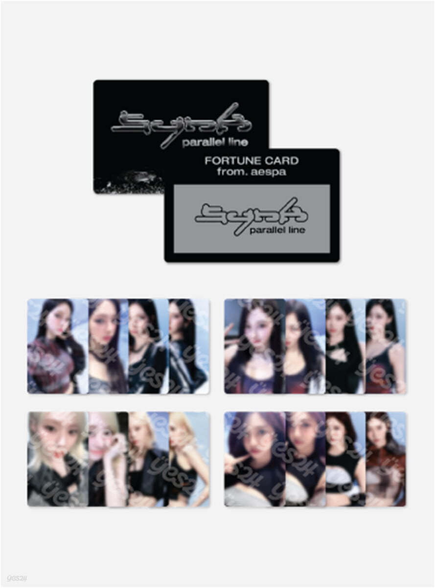 [2024 aespa 2nd CONCERT - SYNK : PARALLEL LINE] FORTUNE SCRATCH CARD SET