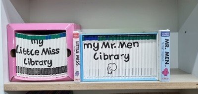 Mr. Men Little Miss 픽쳐북 세트 MEN(50권, CD8장), Miss(35권, CD6장)