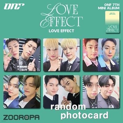 [새상품/2포토카드] 온앤오프 ONF LOVE EFFECT ECLIPSE VER.