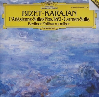 Bizet: 아를르의 여인 조곡 1, 2번 & 카르멘 조곡 - 카라얀 (Herbert Von Karajan)(독일발매)