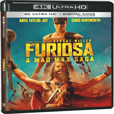 Furiosa: A Mad Max Saga (ǻ: ŵƽ 簡) (4K Ultra HD)(ѱ۹ڸ)