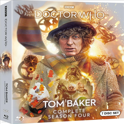 Doctor Who: Tom Baker - Complete Season Four ( :  Ŀ -  4) (1977)(ѱ۹ڸ)(Blu-ray)