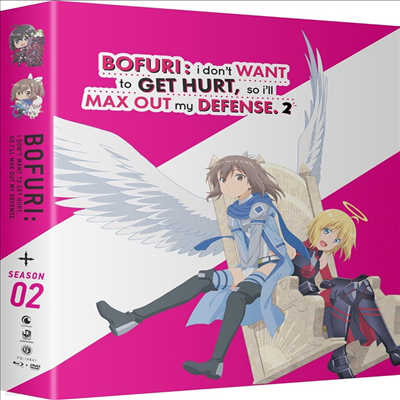 Bofuri: I Don't Want To Get Hurt, So I'll Max Out My Defense - Season 2 (Ǫ: ° ϱ ¿ Ϸ մϴ -  2)(ѱ۹ڸ)(Blu-ray + DVD)