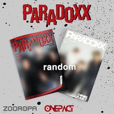 [미개봉/주로파] ONE PACT 원팩트 PARADOXX 1집 싱글앨범