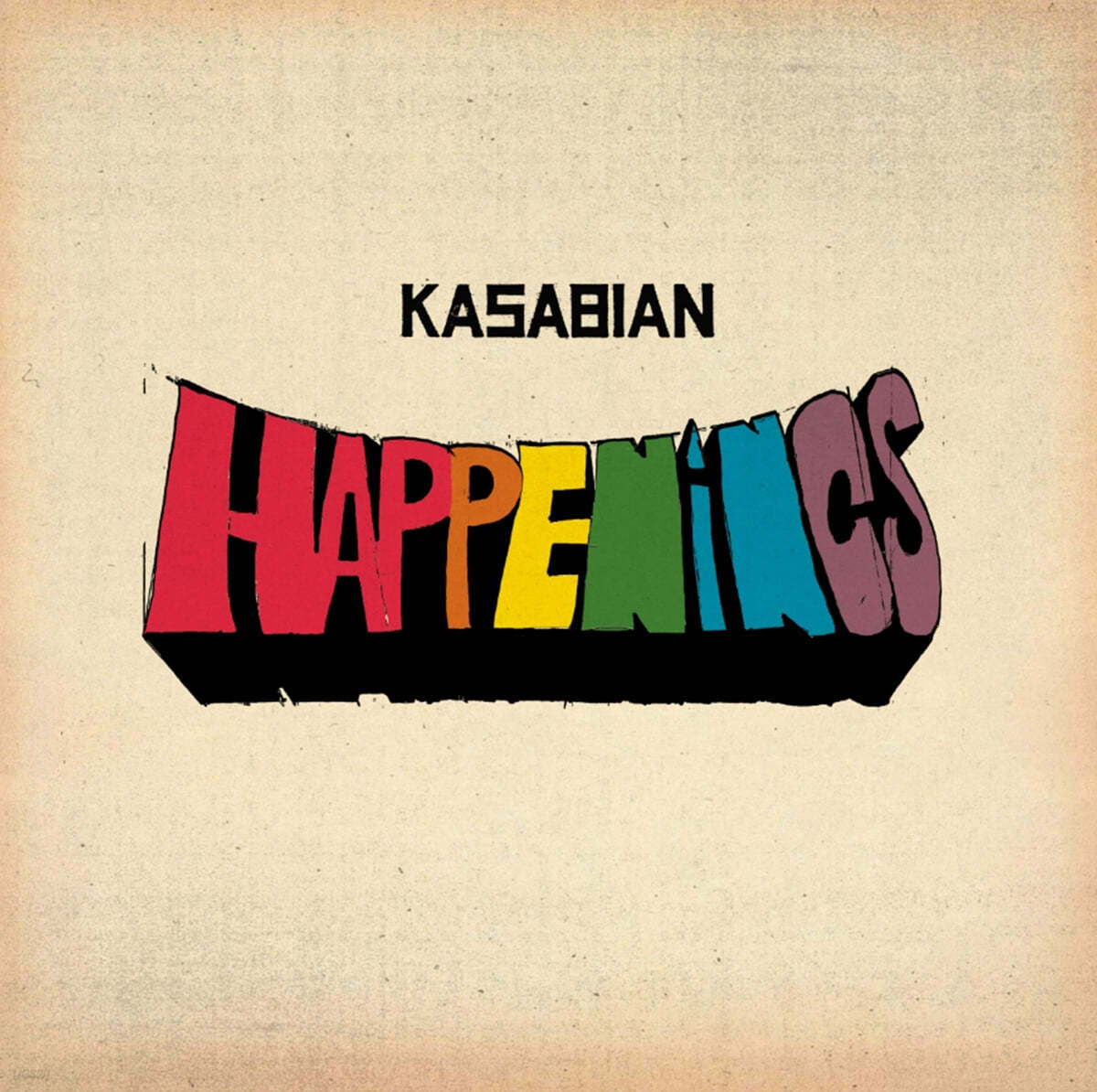 Kasabian (카사비안) - Happenings [레드 컬러 LP]