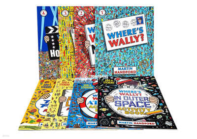 Where's Wally 8 Books Ziplock Pack 2