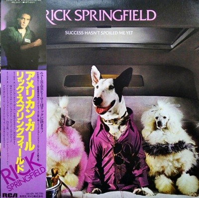 [일본반][LP] Rick Springfield - Success Hasn‘t Spoiled Me Yet