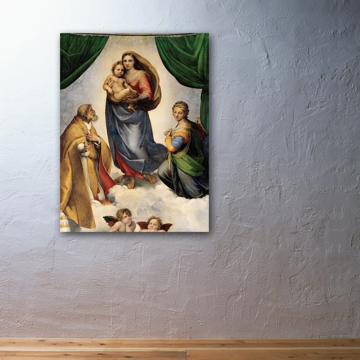 [캔버스액자] 라파엘로 - 시스티나 성모 Sistine Madonna