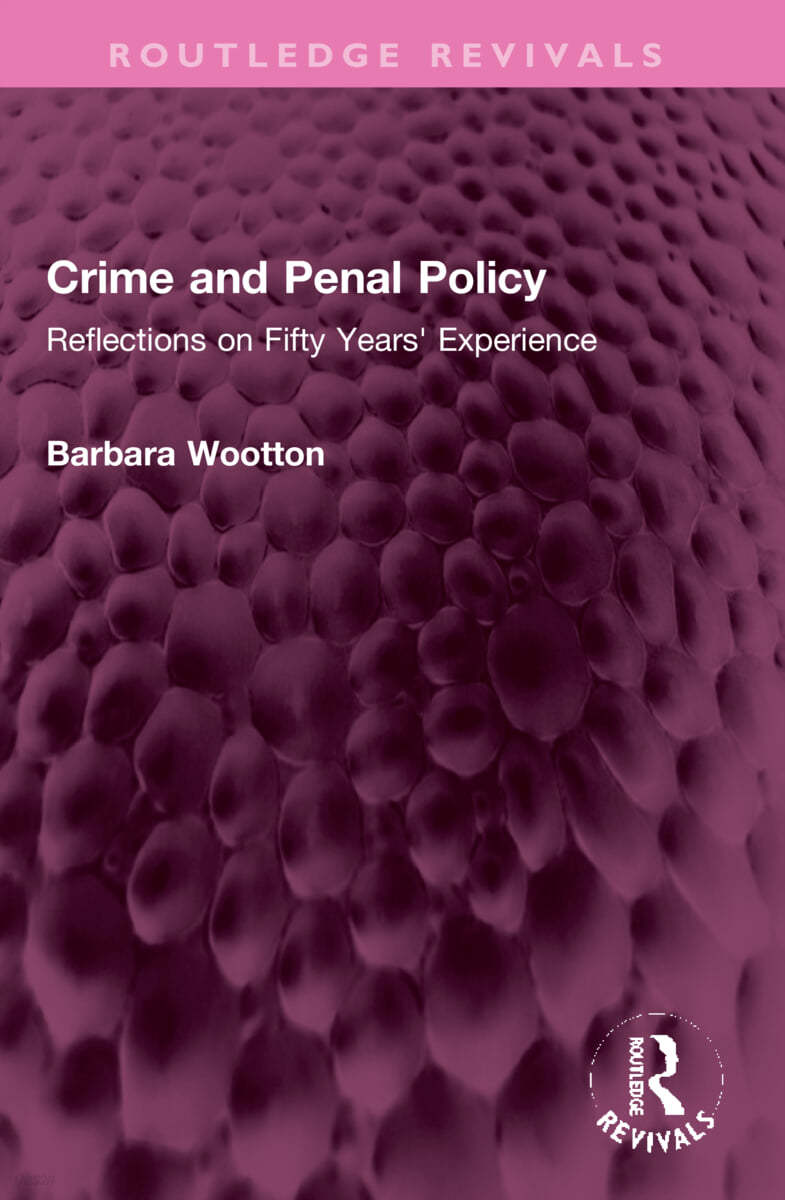 Crime and Penal Policy