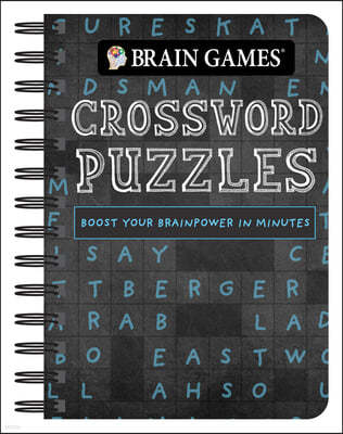 Brain Games - To Go - Crossword Puzzles (Chalkboard)