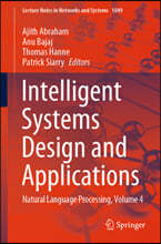 Intelligent Systems Design and Applications: Natural Language Processing, Volume 4