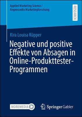 Negative Und Positive Effekte Von Absagen in Online-Produkttester-Programmen