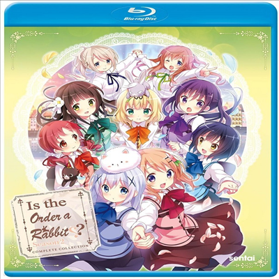 Is The Order A Rabbit?: Season 2 Complete Collection (ֹ 䳢Դϱ?:  2) (2015)(ѱ۹ڸ)(Blu-ray)