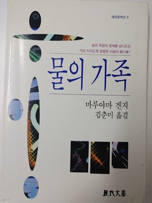 물의 가족 마루야마 겐지 (지은이), 김춘미 (옮긴이) 현대문학 | 1994년 12월