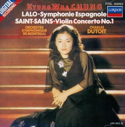 정경화 (Kyung-Wha Chung) - Lalo,Saint-Saens Symphonie Espagnole Violin Concerto No.1 [일본발매]
