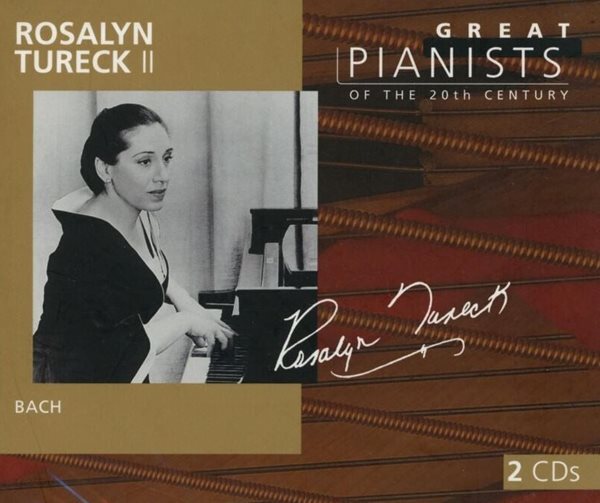 [중고샵] 로잘린 투렉 - Rosalyn Tureck - Bach Rosalyn Tureck II 2Cds [미개봉] [U.K발매] - 예스24 [중고샵]로잘린 투렉... 