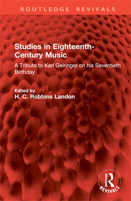 Studies in Eighteenth-Century Music