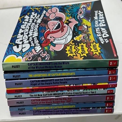 Captain Underpants/빤스맨 챕터북 세트