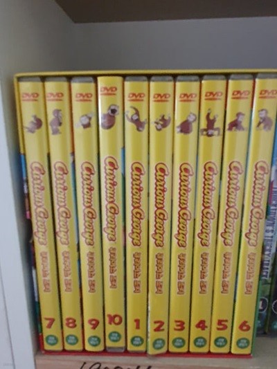 큐리어스 조지 Curious George 1집 20Disc (DVD10장 + CD10장)