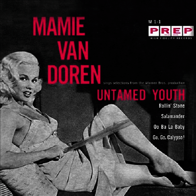 Mamie Van Doren — Untamed Youth 앨범 커버
