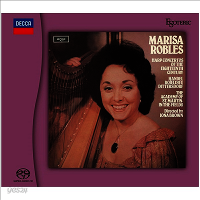 마리사 로블레스 - 하프 협주곡과 변주곡 (Marisa Robles - Harp Concertos and Variations) (Ltd. Ed)(DSD)(SACD Hybrid)(에소테릭사운드) - Marisa Robles