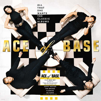 Ace Of Base (̽  ̽) - All That She Wants - The Classic Albums [÷ 4LP]