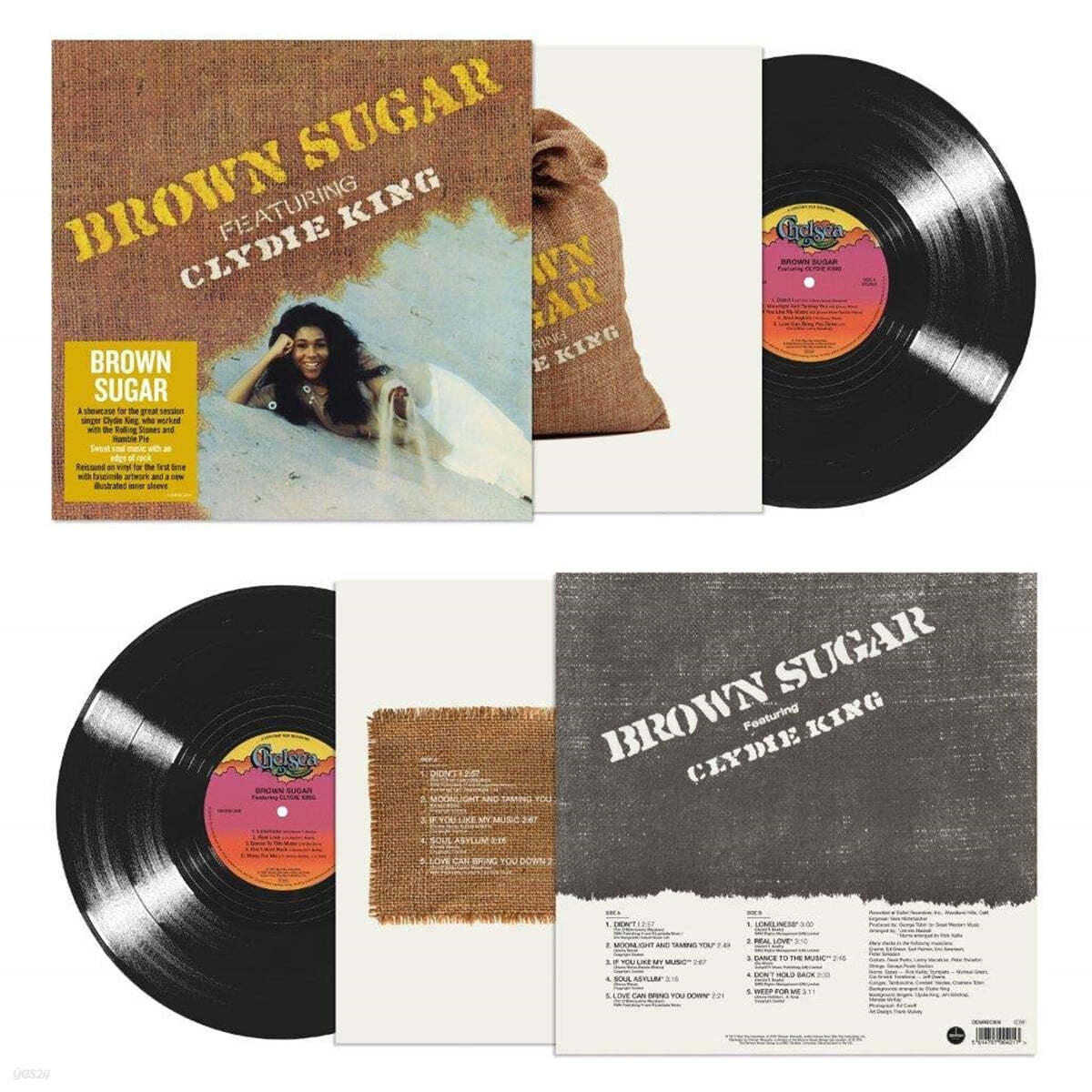 Brown Sugar & Clydie King Black (브라운 슈가 & 클라이디 킹 블랙) - Brown Sugar [LP]