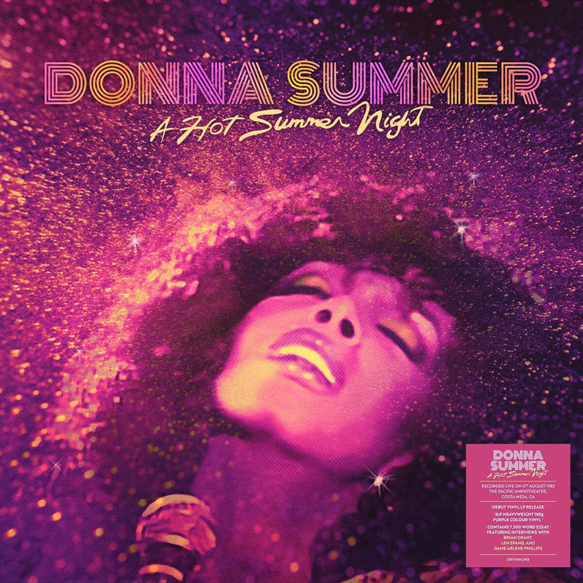 Donna Summer (도나 서머) - A Hot Summer Night [퍼플 컬러 2LP]