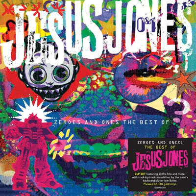 Jesus Jones (지저스 존스) - Zeroes And Ones - The Best Of [골드 컬러 2LP]
