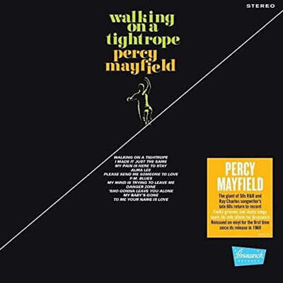 Percy Mayfield — Walking on a Tightrope 앨범 커버