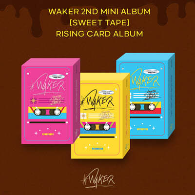 WAKER (웨이커) - Sweet Tape [RISING CARD ALBUM][3종 중 1종 랜덤발송]