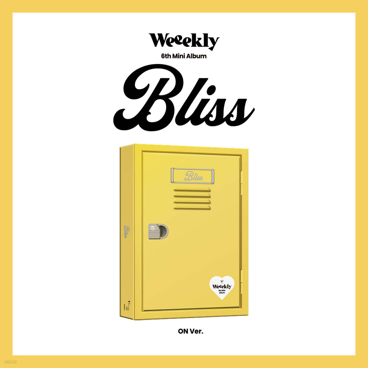 위클리 (Weeekly) - 미니앨범 6집 : Bliss [2종 중 1종 랜덤]