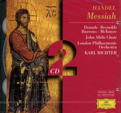 Handel : 메시아 (Messiah) - 칼 리히터 (Karl Richter)(2CD)(미개봉)