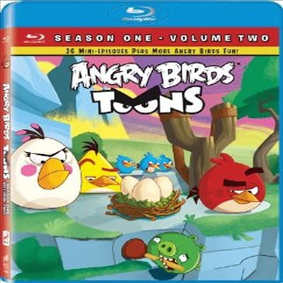 Angry Birds Toons - Season 01 Volume 02 (ޱ׸   1 2) (ѱ۹ڸ)(Blu-ray)