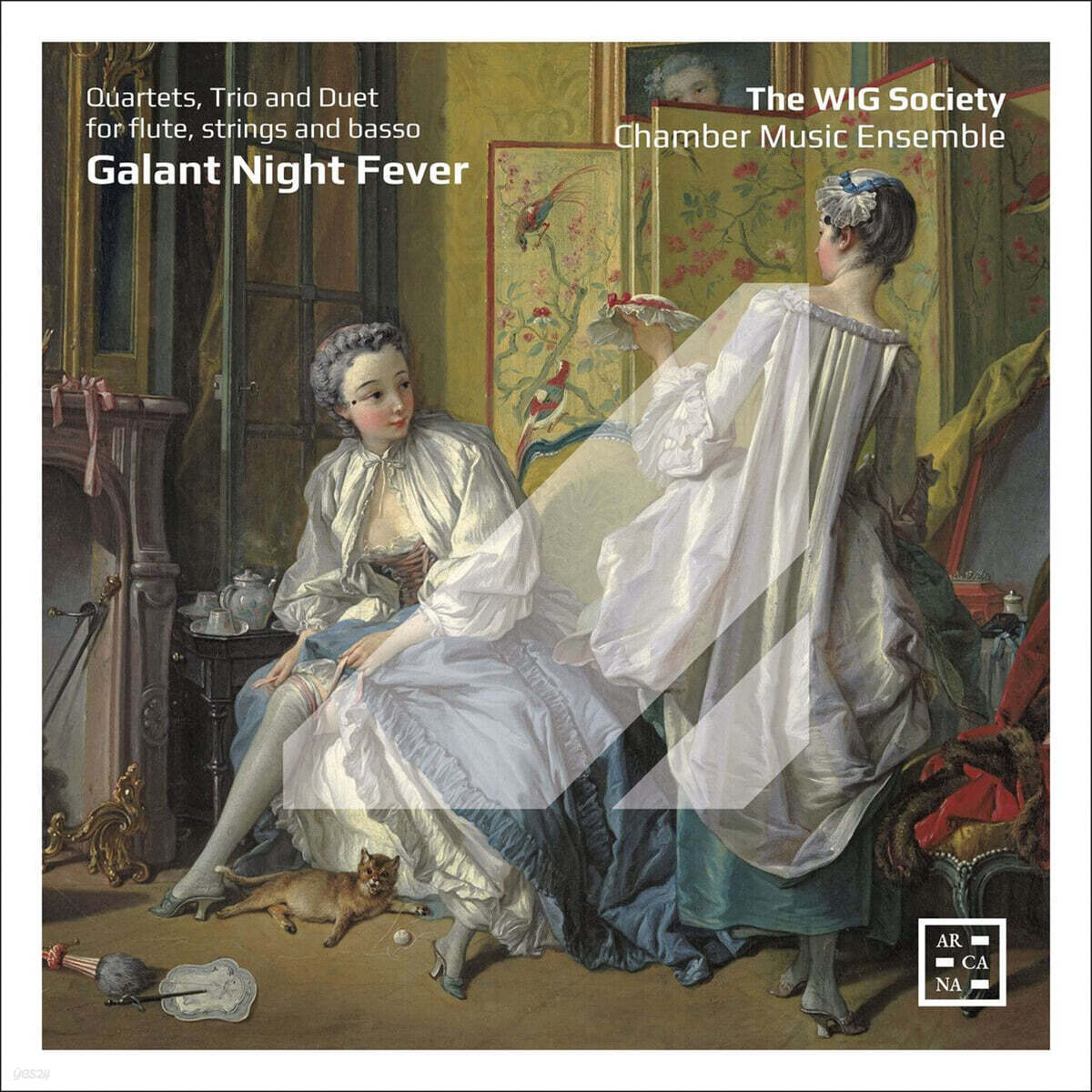 The Wig Society Chamber Music Ensemble 플루트와 현악을 위한 실내악 (Galant Night Fever. Quartets, Trio and Duet For Flute, Strings and Basso)