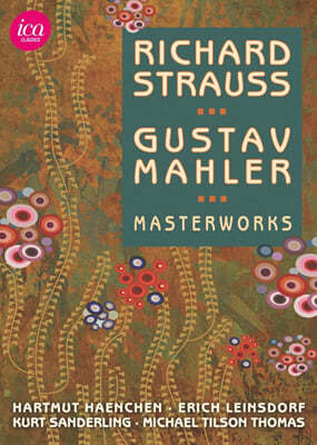 Kurt Sanderling / Michael Tilson Thomas :  / Ʈ콺: ƿ Ϸǰ  峭 (Masterworks: Strauss and Mahler) [5 DVD]