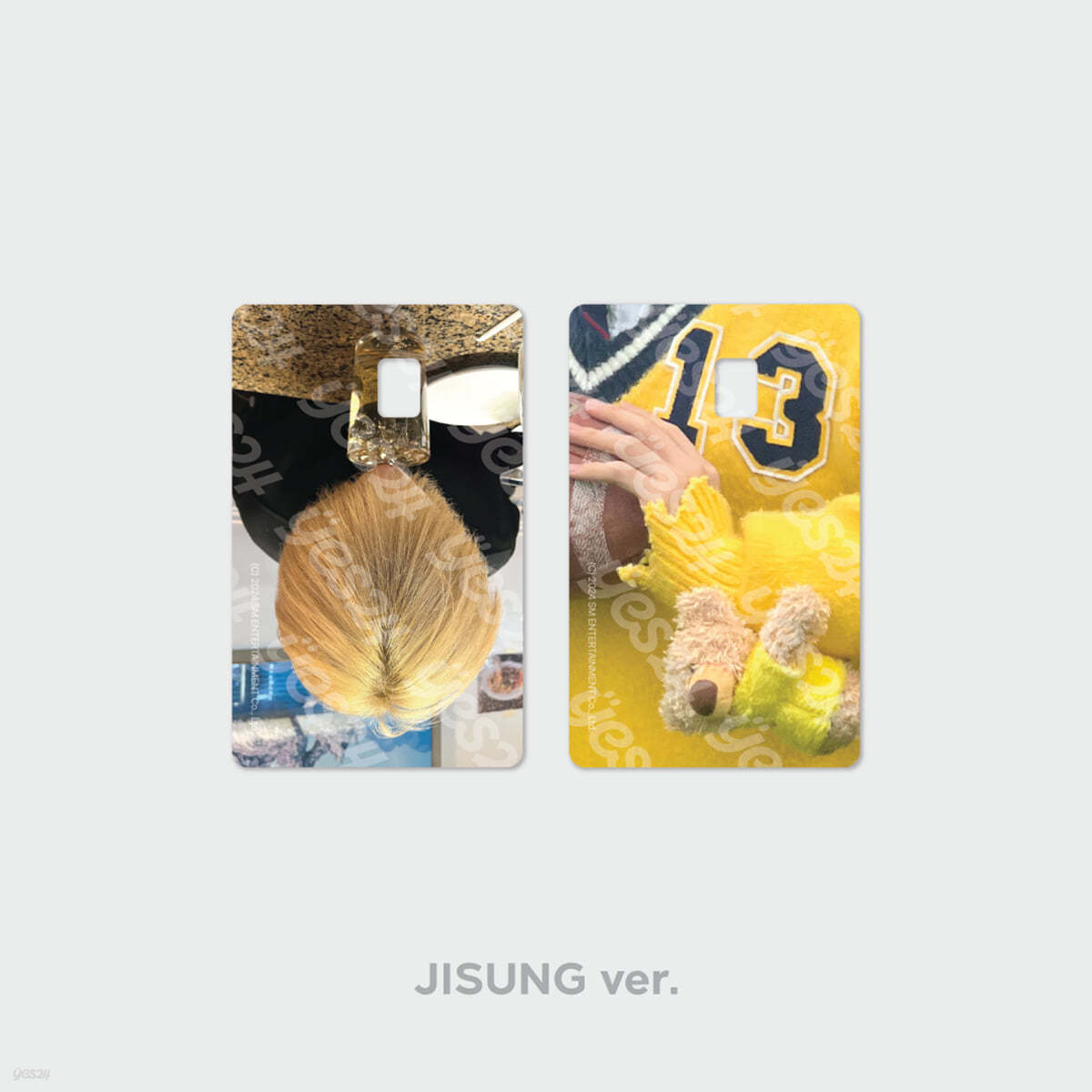 [NARCISSISM : JAEMIN 1st PHOTO EXHIBITION] CARD COVER STICKER [지성 ver.]