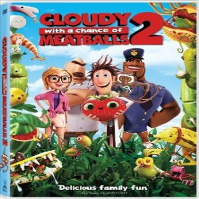 Cloudy with a Chance of Meatballs 2 (ϴÿ  ٸ 2) (ڵ1)(ѱ۹ڸ)(DVD) (2013)