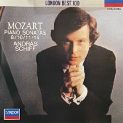Andras Schiff / Mozart : Piano Sonatas Nos. 11, 8, 15 & 10 (일본수입/FOOL23080)