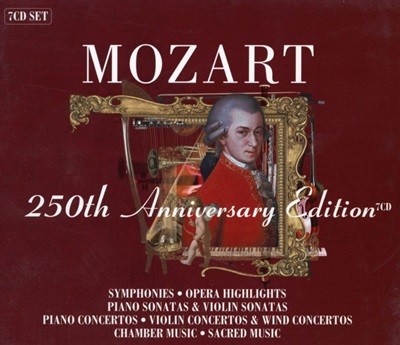 모차르트 탄생 250주년 기념 - Mozart 250th Anniversary Edition 7Cds