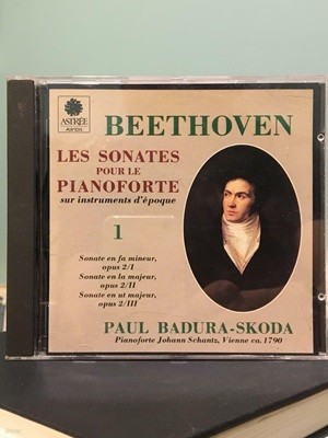 Beethoven: Les sonates pour le piano-forte sur instruments d‘epoque, Vol. 1