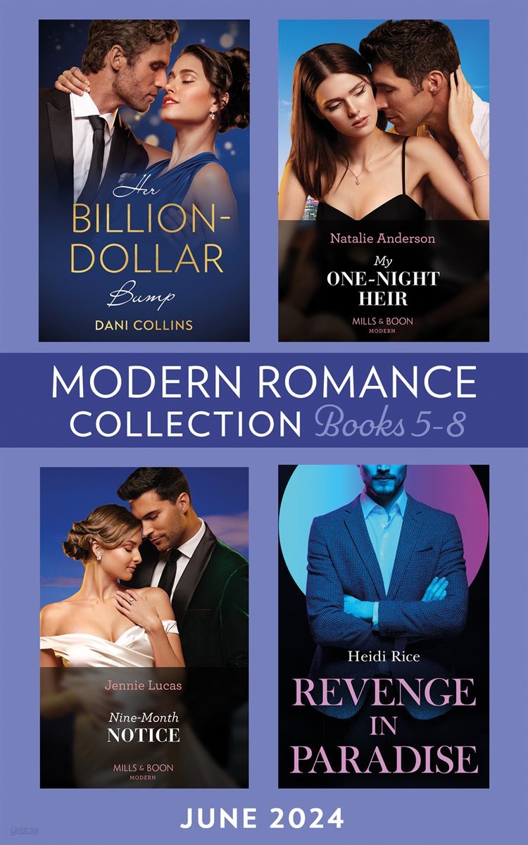 Modern Romance June 2024 Books 5-8