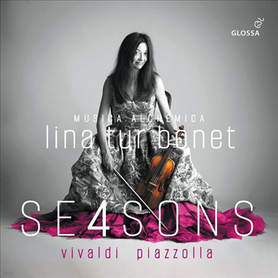 ߵ & Ǿ -  (Antonio Vivaldi & Astor Piazzolla - 4 Seasons)(CD) - Lina Tur Bonet