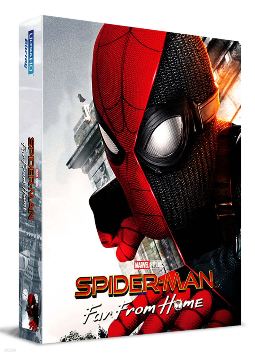 스파이더맨 : 파 프롬 홈 (3Disc, 4K UHD+3D+BD 풀슬립 A2 스틸북 넘버링 한정판) : 블루레이