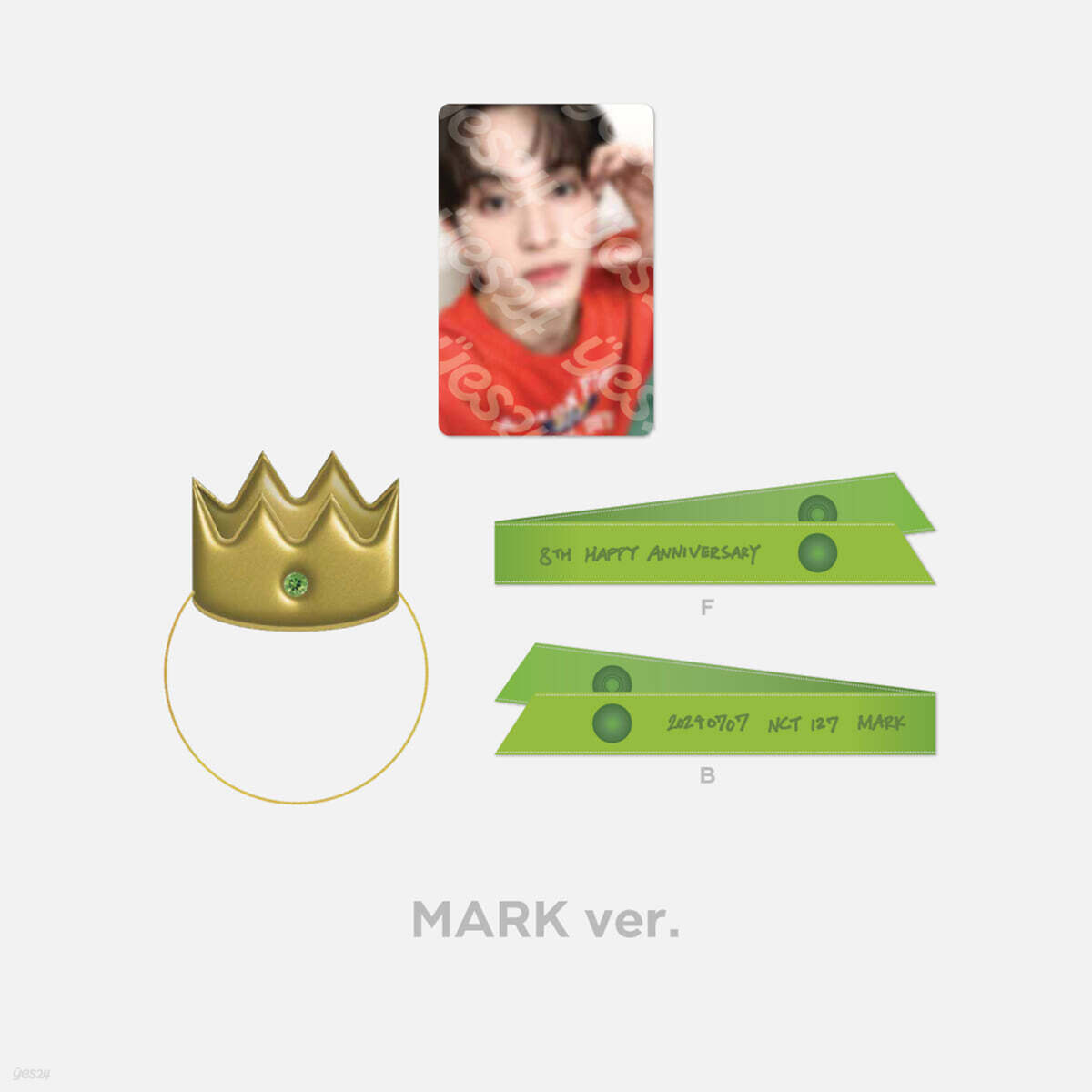 NCT 127 8th Anniversary] 8주년 인형 소품 SET [마크 ver.] | 엔시티